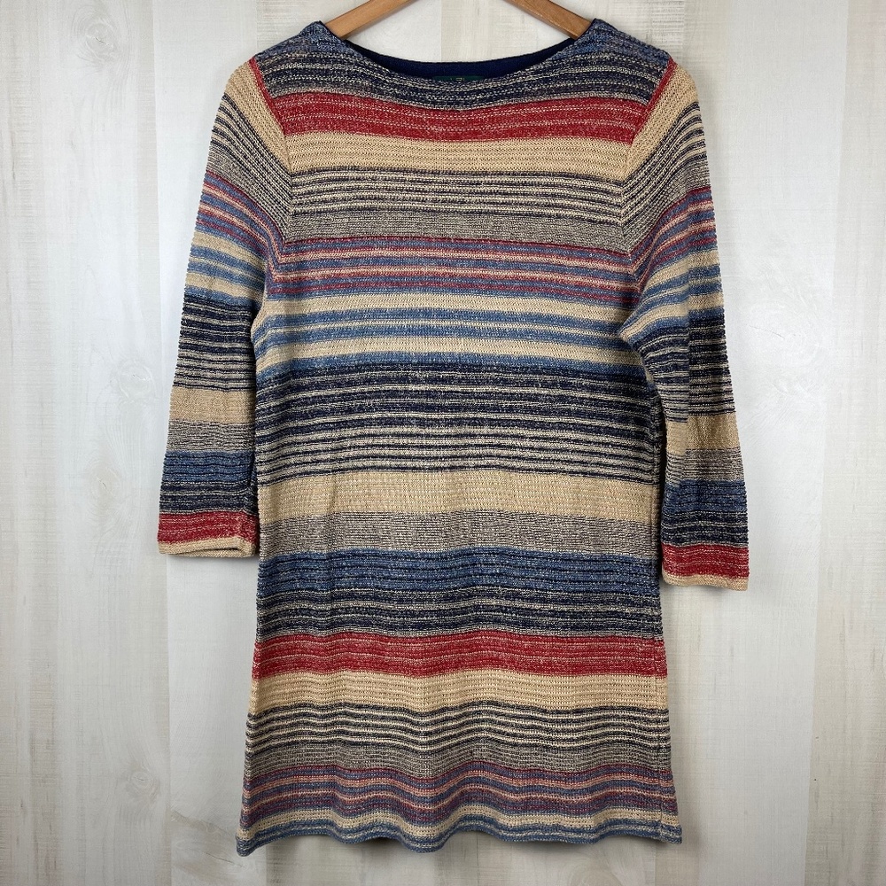Ralph Lauren Multicolor Striped Crewneck Sweater